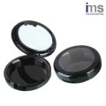 Round Plastic Powder Compact Case